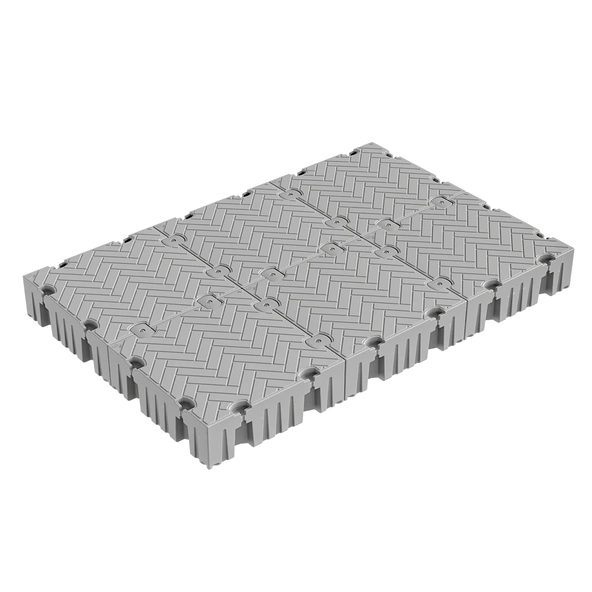 Tommy Docks 12 by 8 foot modular floating dock platform